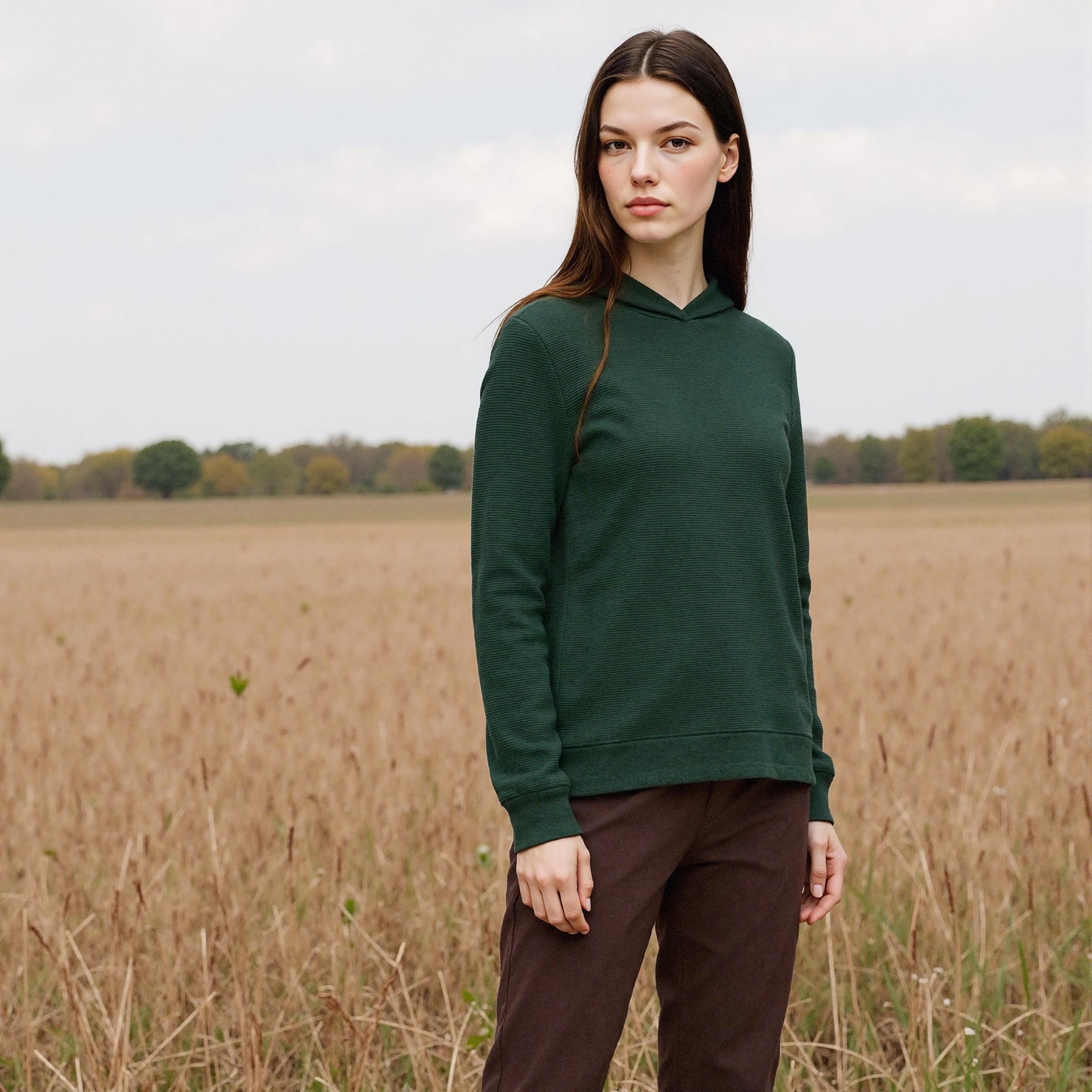 Atajo Long-Sleeve Waffle Hoodie thumbnail 4