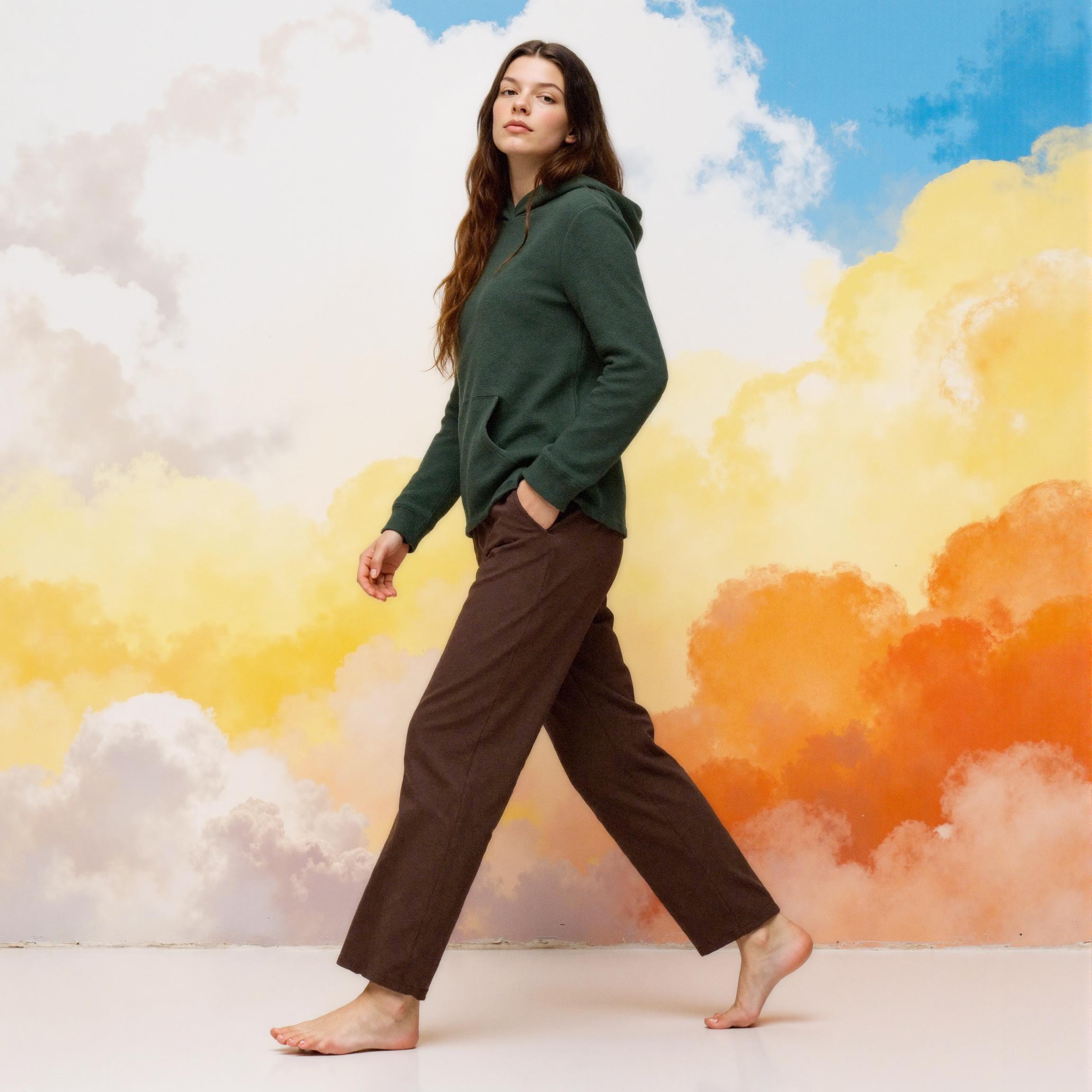 Atajo Long-Sleeve Waffle Hoodie thumbnail 6