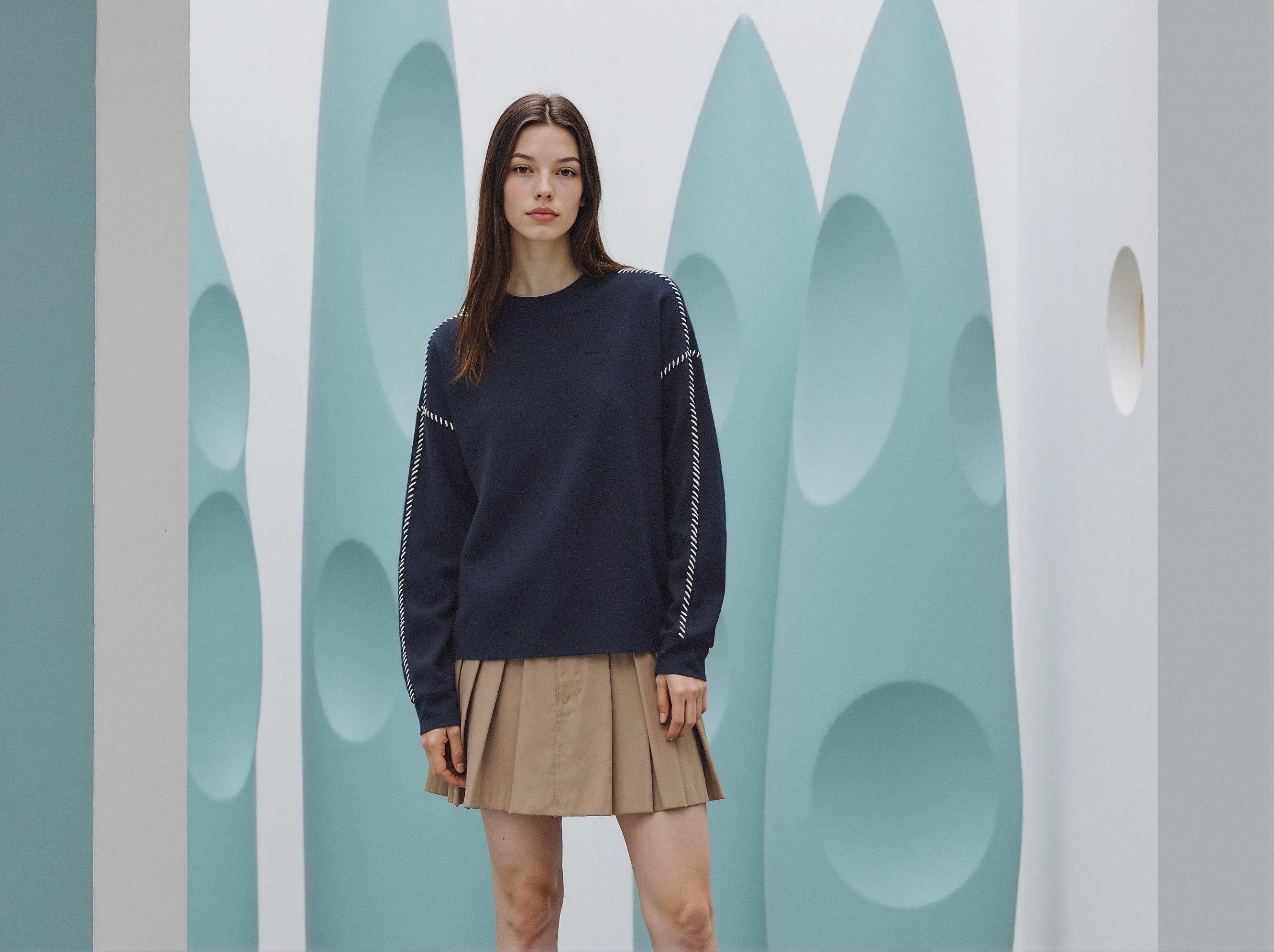 Maeve Peter Pan Collar Sweater thumbnail 3